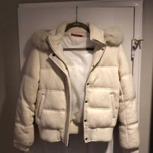 Alice + Olivia white coat